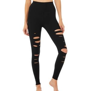 Alo warrior ripped leggings